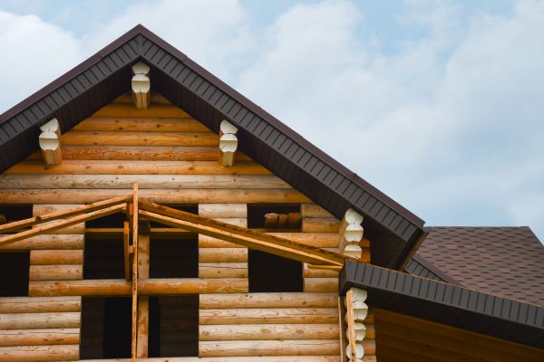 Log Home Siding Installation in Lees Summit